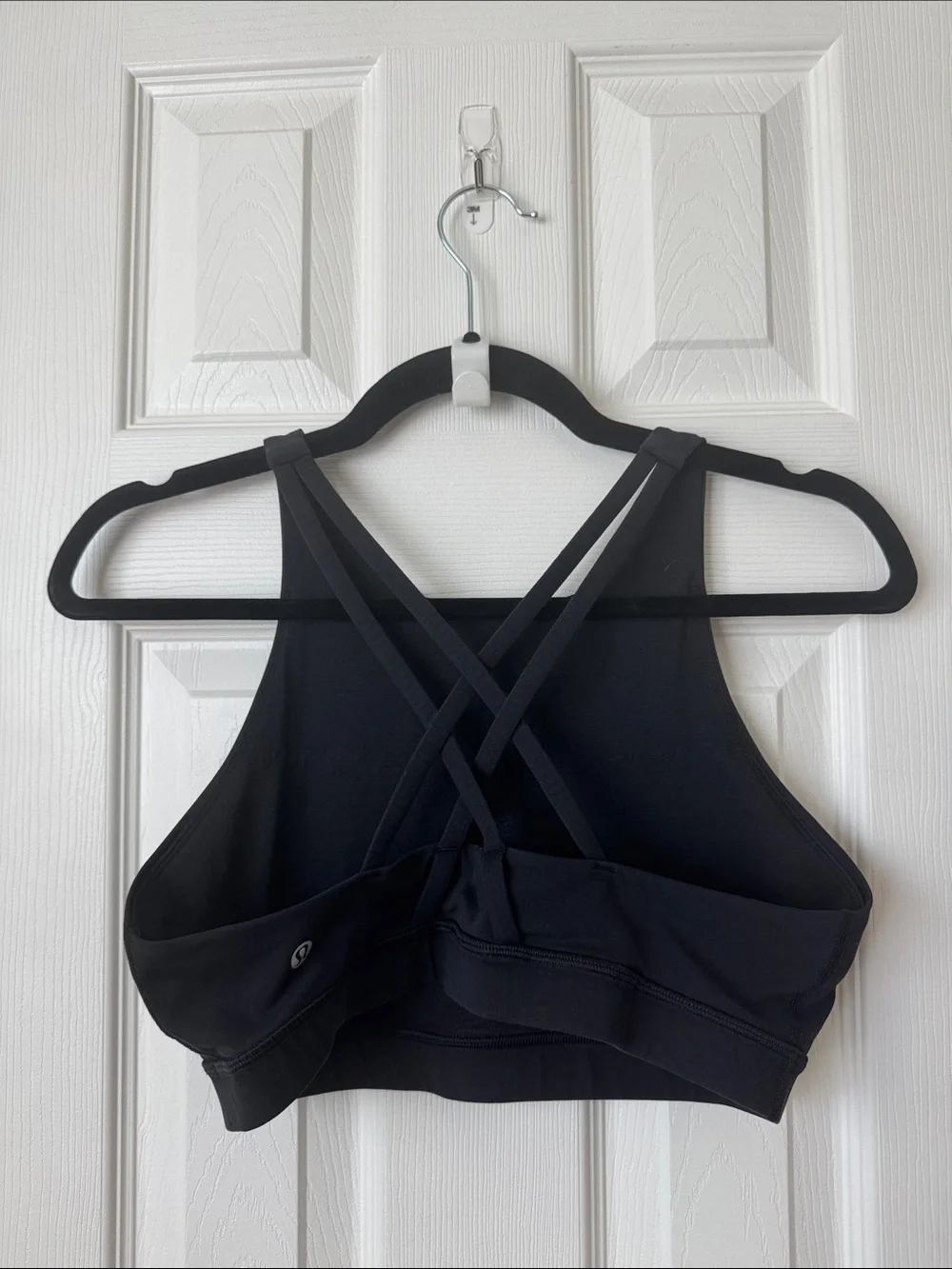 lululemon athletica Black High-Neck Sports Bra